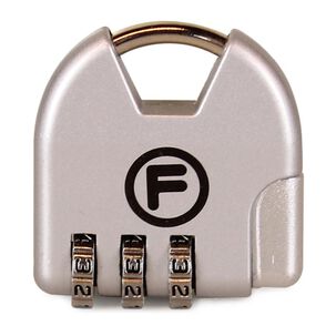Candado Gris 3 Dígitos F La Maleta De Chile