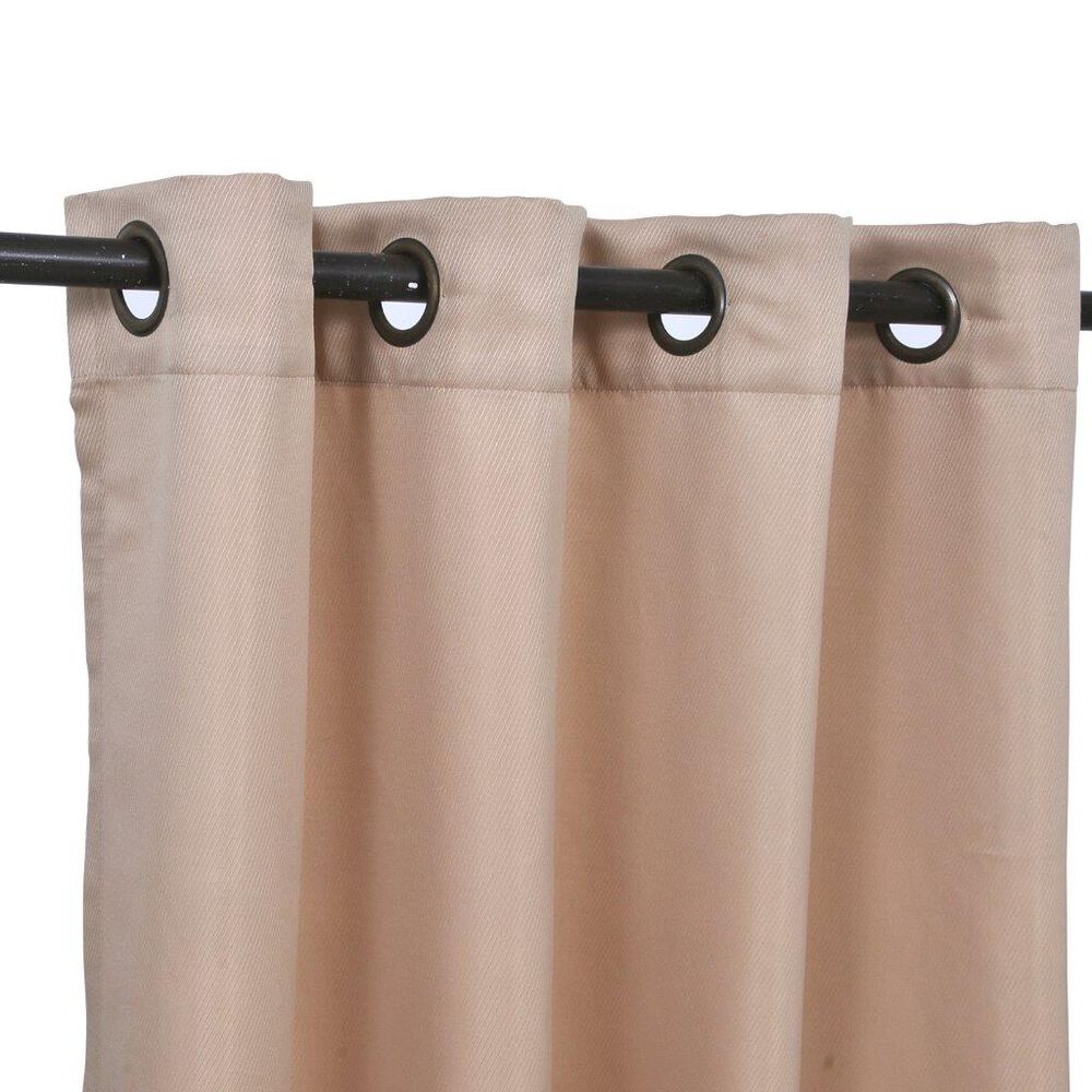 Set De Cortinas Tela Arg. 140x220 Raye Beige image number 0.0