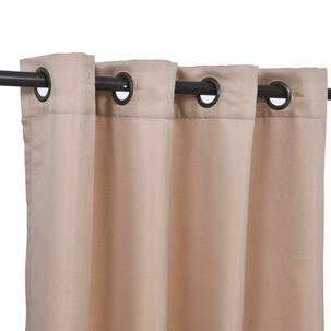 Set De Cortinas Tela Arg. 140x220 Raye Beige
