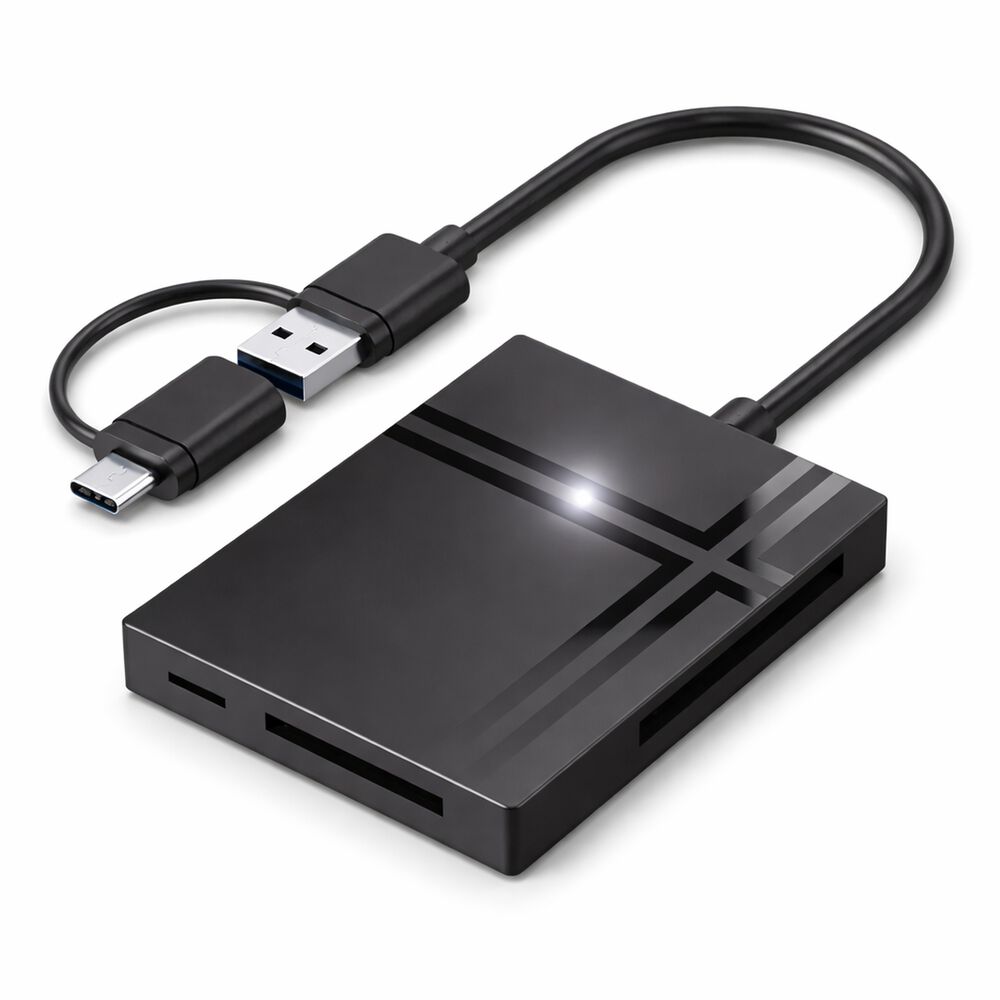 Lector De Memorias Profesional 5en1 Usb 3.0 High Speed Rd500 image number 6.0