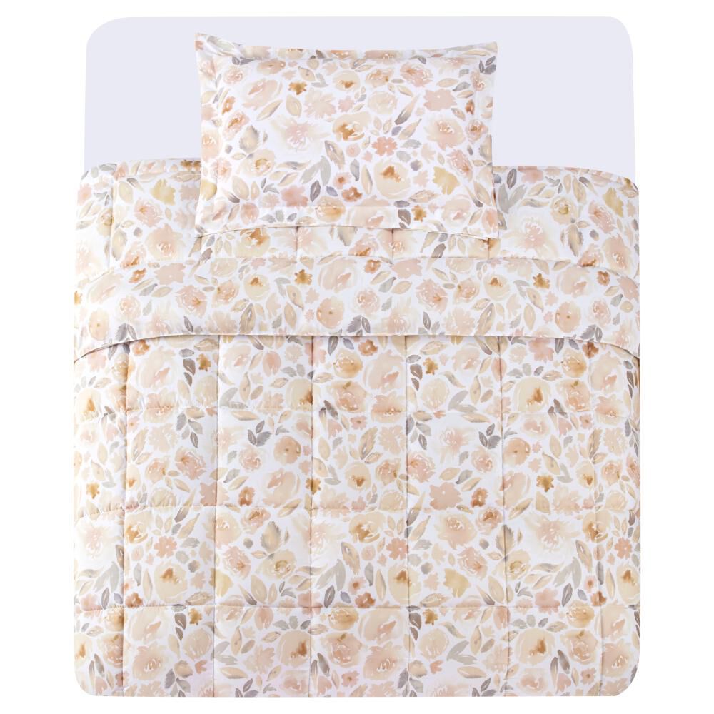 Set Plum&oacute;n Belle Noite Peonia / 1.5 Plazas + Manta 130x160 Cm image number 2.0