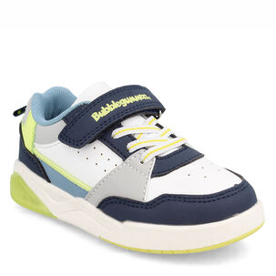 Zapatilla Niño Bubblegummers Luces Dakar Blanco-azul Zapatilla Niño Bubblegummers Luces Dakar Blanco-azul