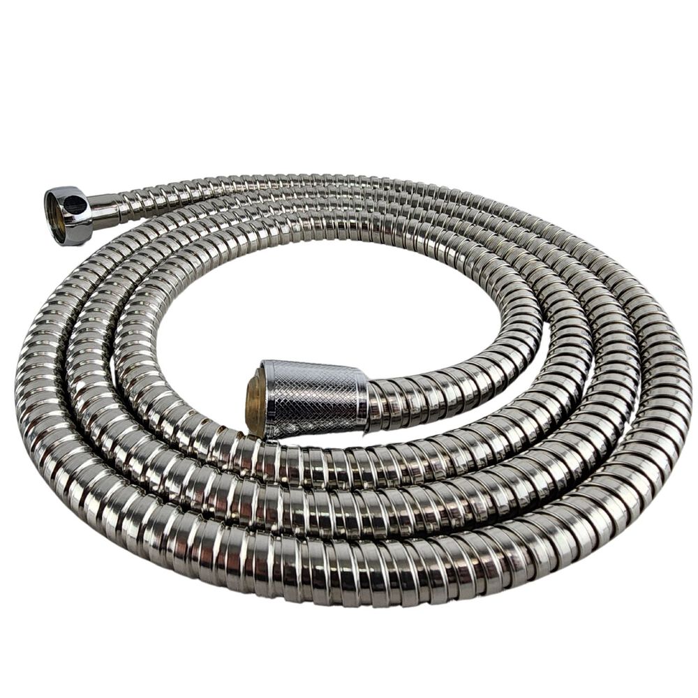 Manguera Ducha Flexible Extensible Cromada 200cm Brillante image number 1.0