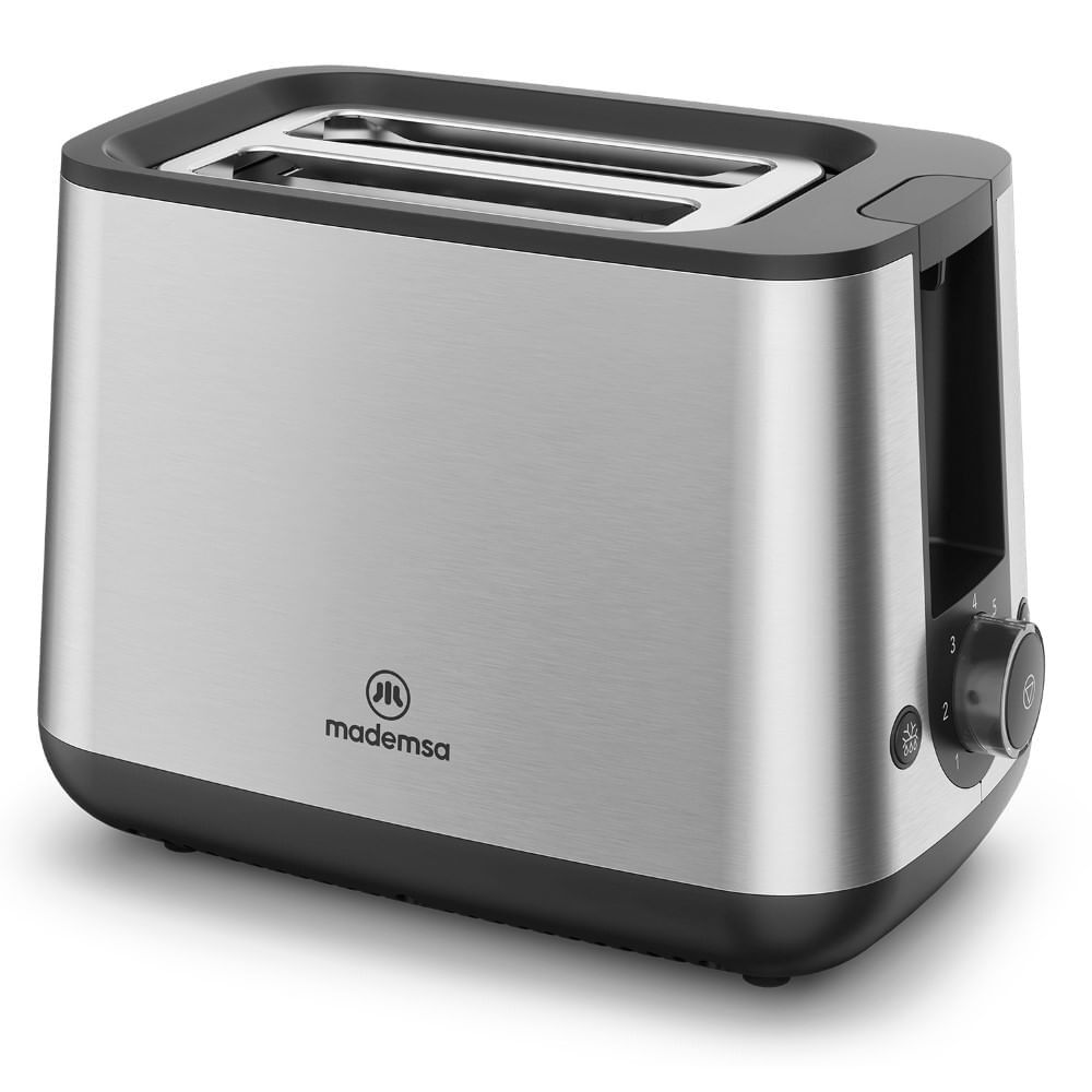 Tostador Mademsa Con 7 Niveles De Tostado 800w Mts25 Inox image number 3.0