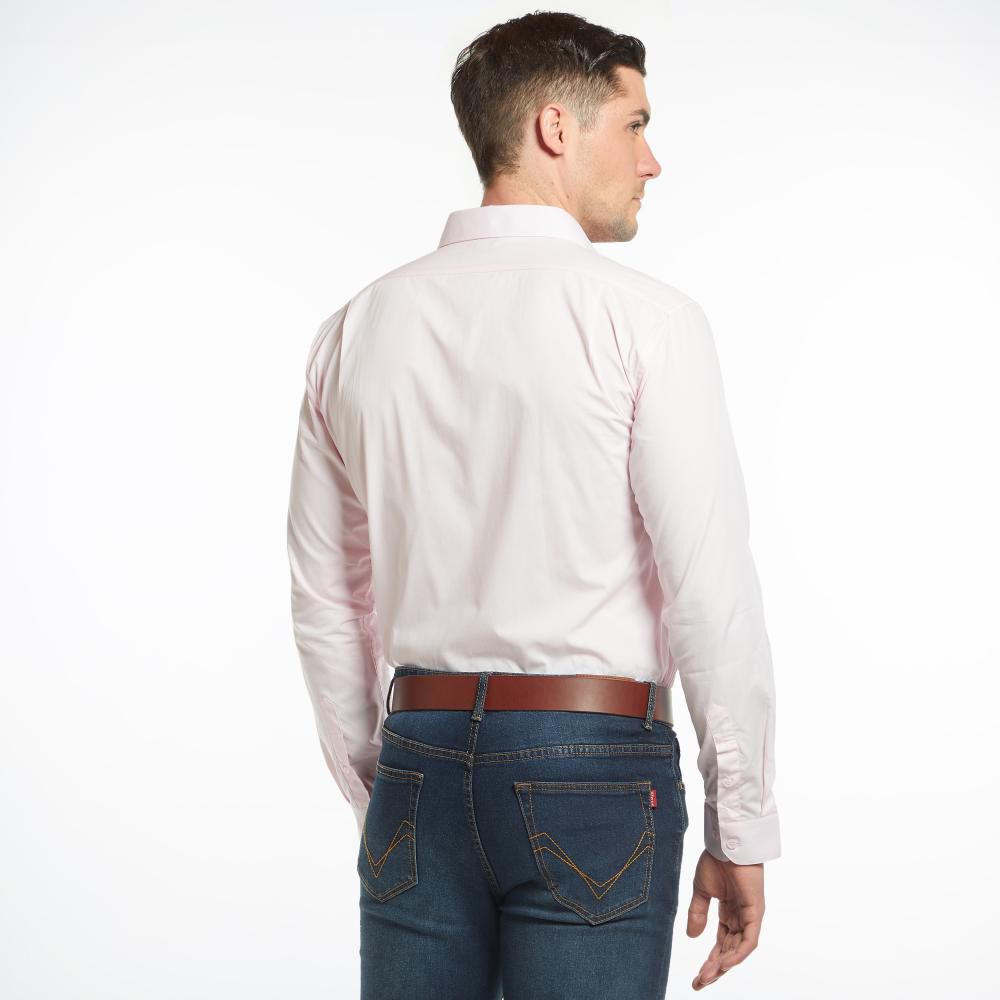 Camisa Básica Manga Larga Hombre Herlad image number 3.0