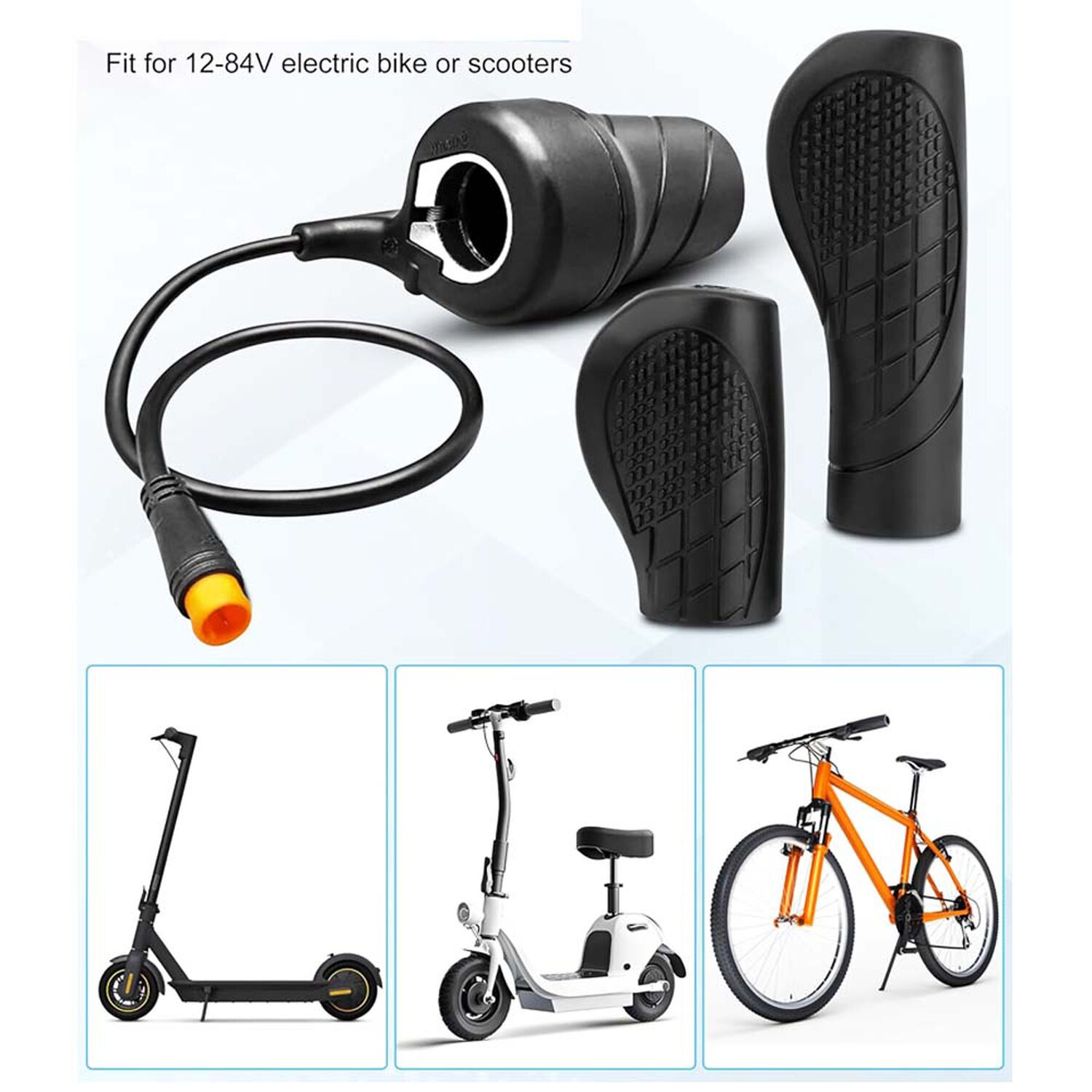 Acelerador Medio Pu&ntilde;o Bicicletas Y Scooters El&eacute;ctricos image number 6.0