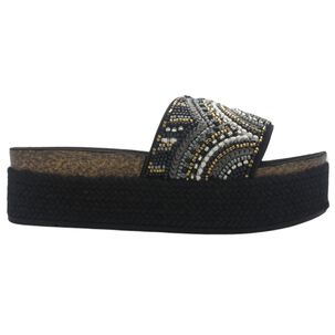 Sandalia Mujer Casual Negro Chalada Stork-11