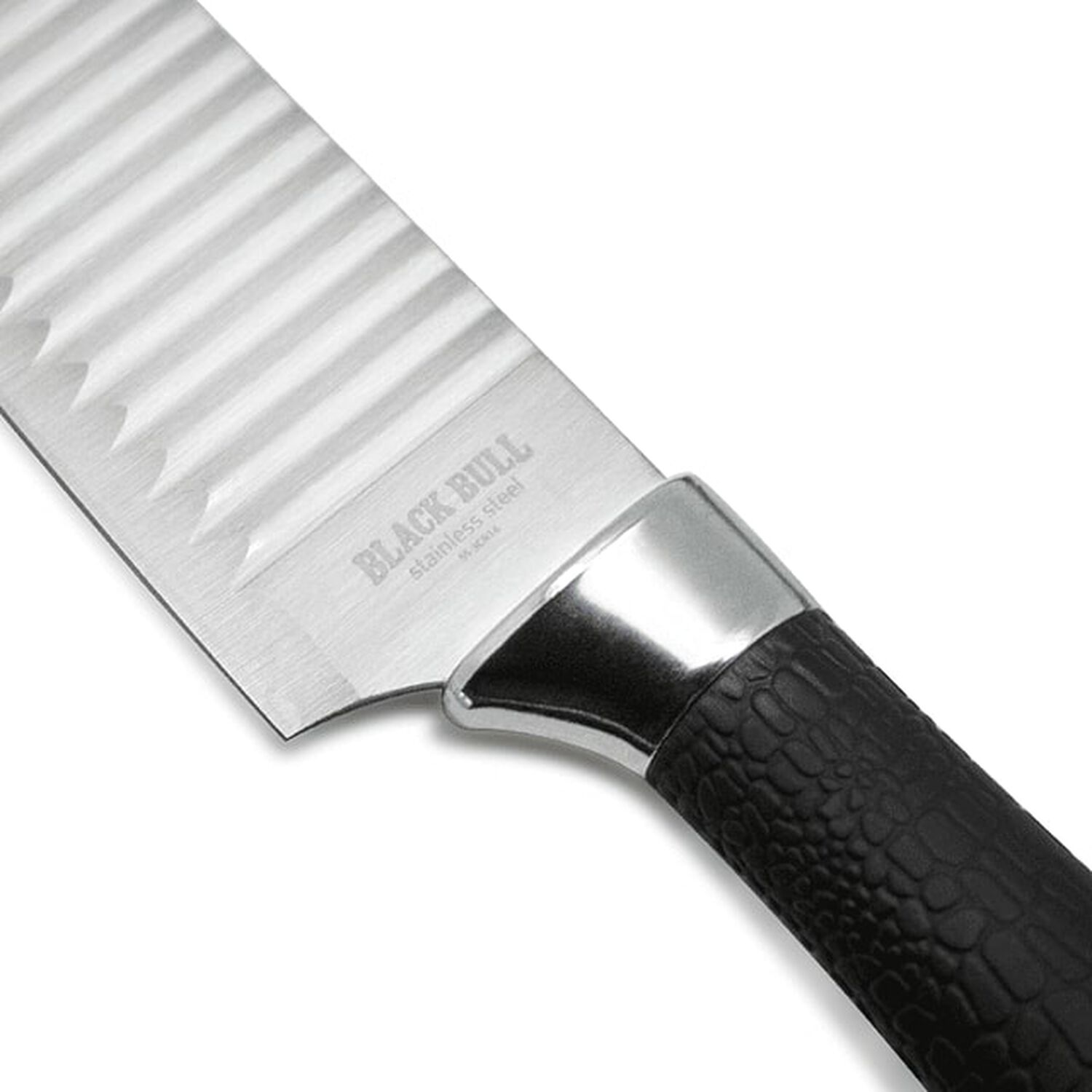 Set De 3 Cuchillos Wave Blackbull Antiadherente Acero image number 1.0