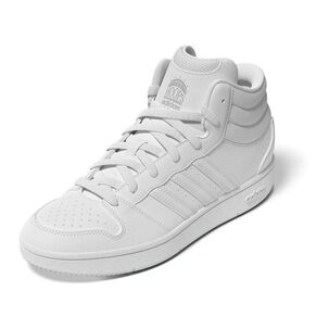 Zapatilla Basketball Hombre Adidas Hoops Mid Classic Blanco