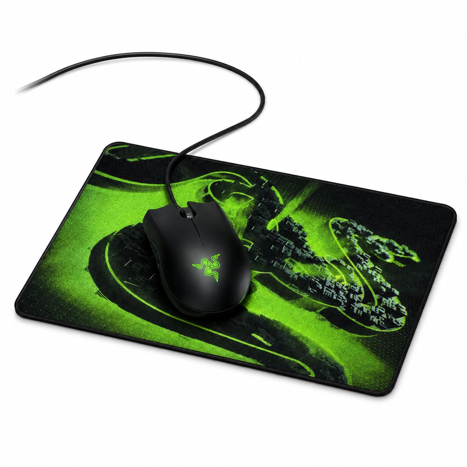 Mouse Razer Abyssus Lite 6400 Dpi + Pad Mouse Goliathus Mobile image number 0.0