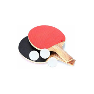 Set 2 Paletas Ping Pong Estuche + 3 Pelotas - Ps
