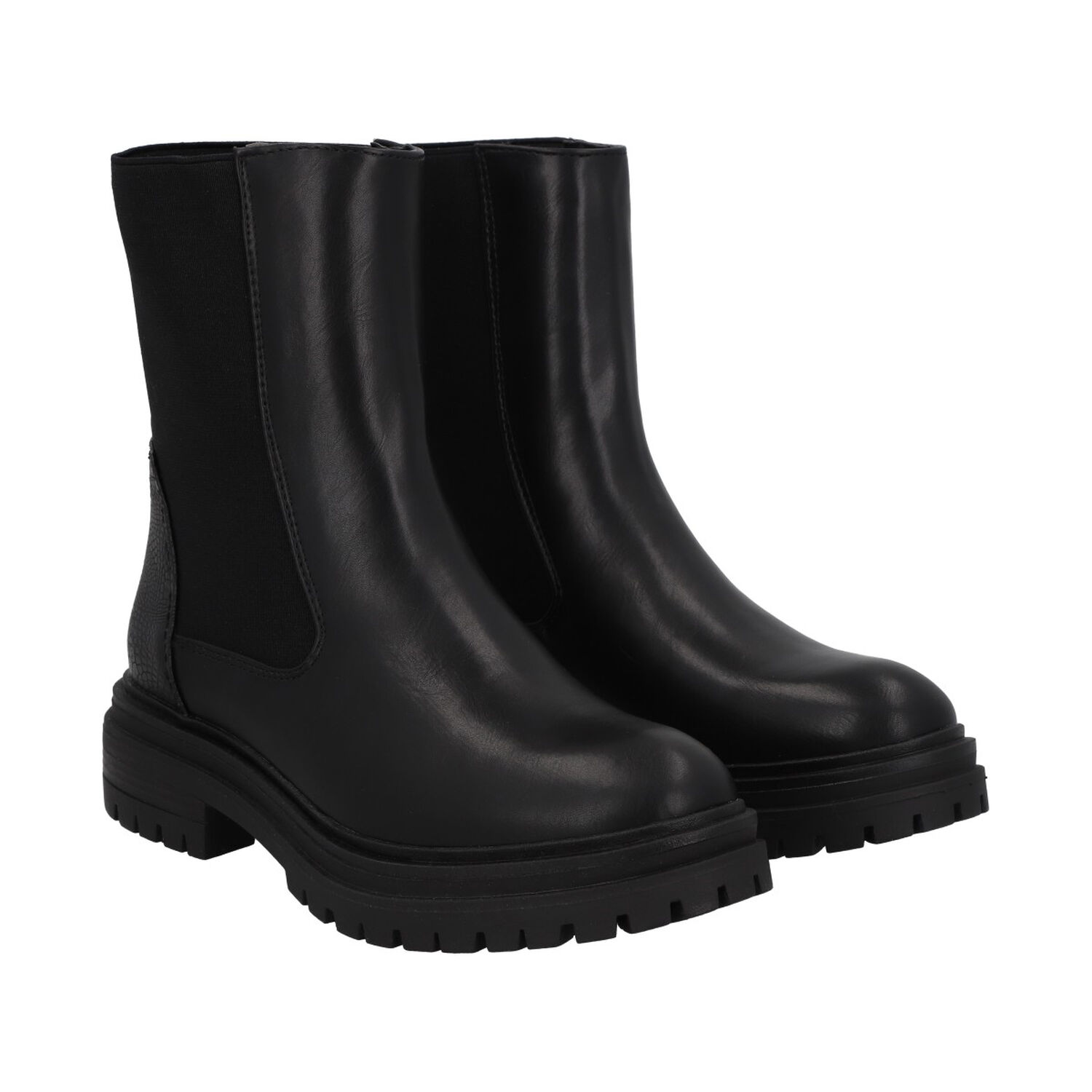 Botin Mujer Negro Plataforma Tasi Police image number 3.0
