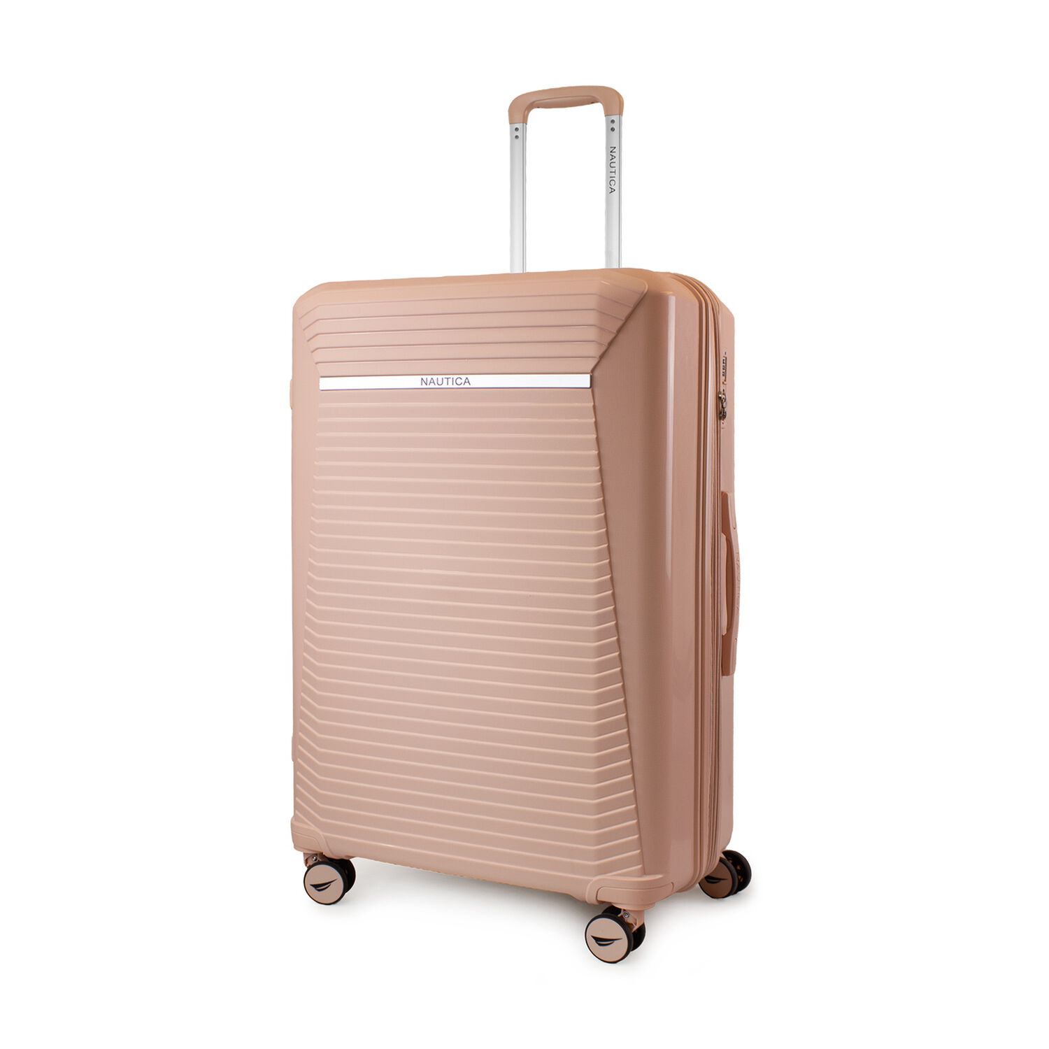 Pack 2 Maletas Nautica Niza Cabina 10kg Y Grande 23kg Rosa image number 5.0