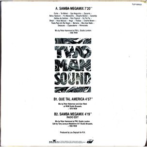 Two Man Sound - Samba Megamix | 12" Maxi Single Usado