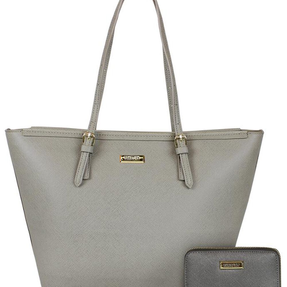 Cartera Tempo + Billetera Trifold Gris Kenneth Cole image number 0.0