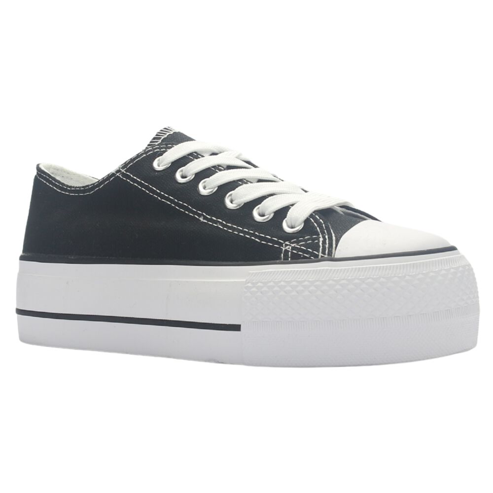 Zapatilla Mujer Chalada Cruni-1 Negro Urbano image number 2.0