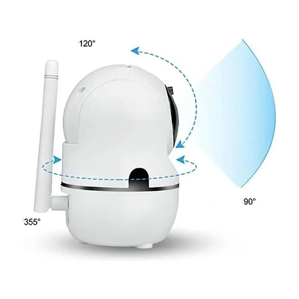Mini Camara Inteligente Monitor De Bebe Sensor De Movimiento image number 2.0