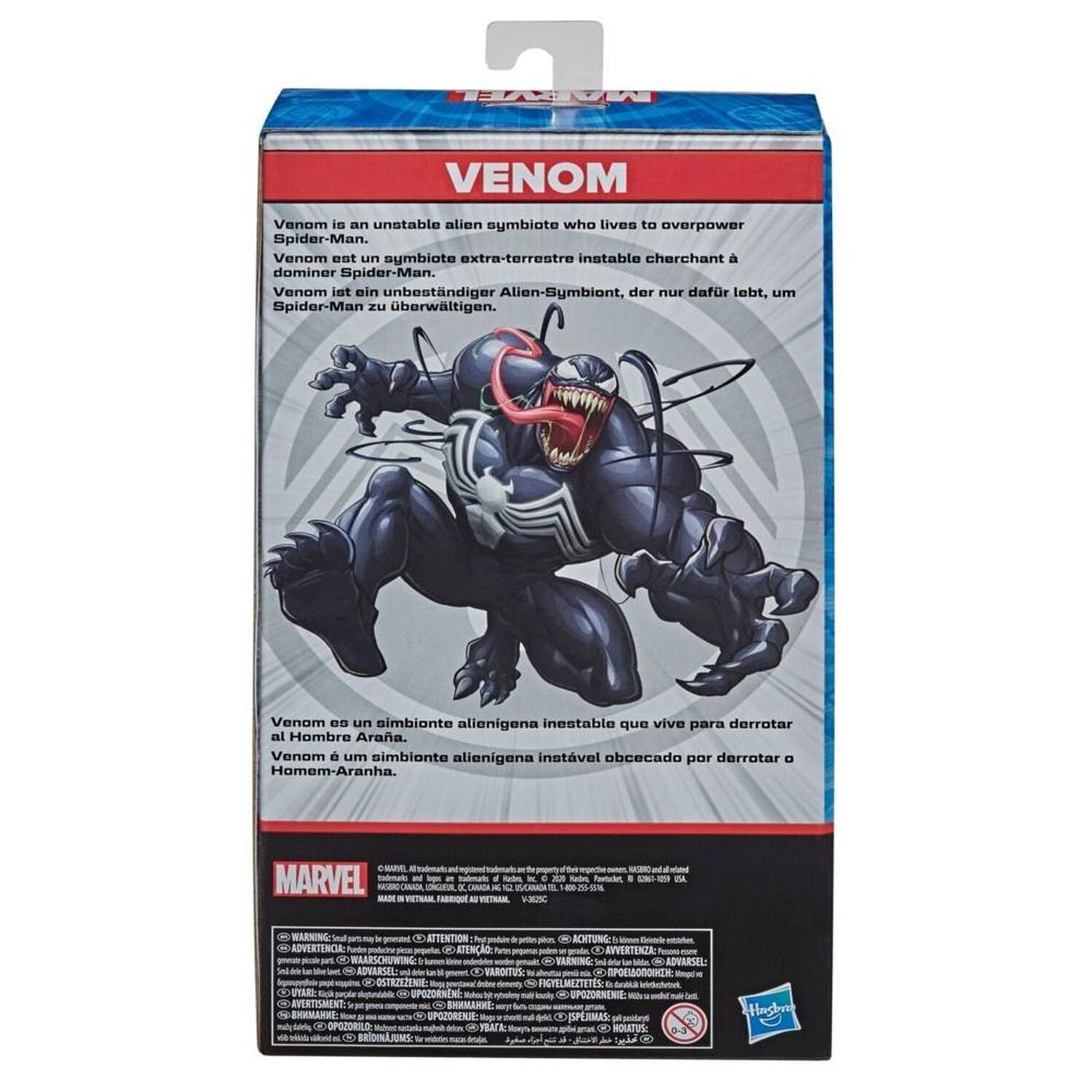 Figura De Acci&oacute;n Marvel Super Heroe Venom image number 3.0