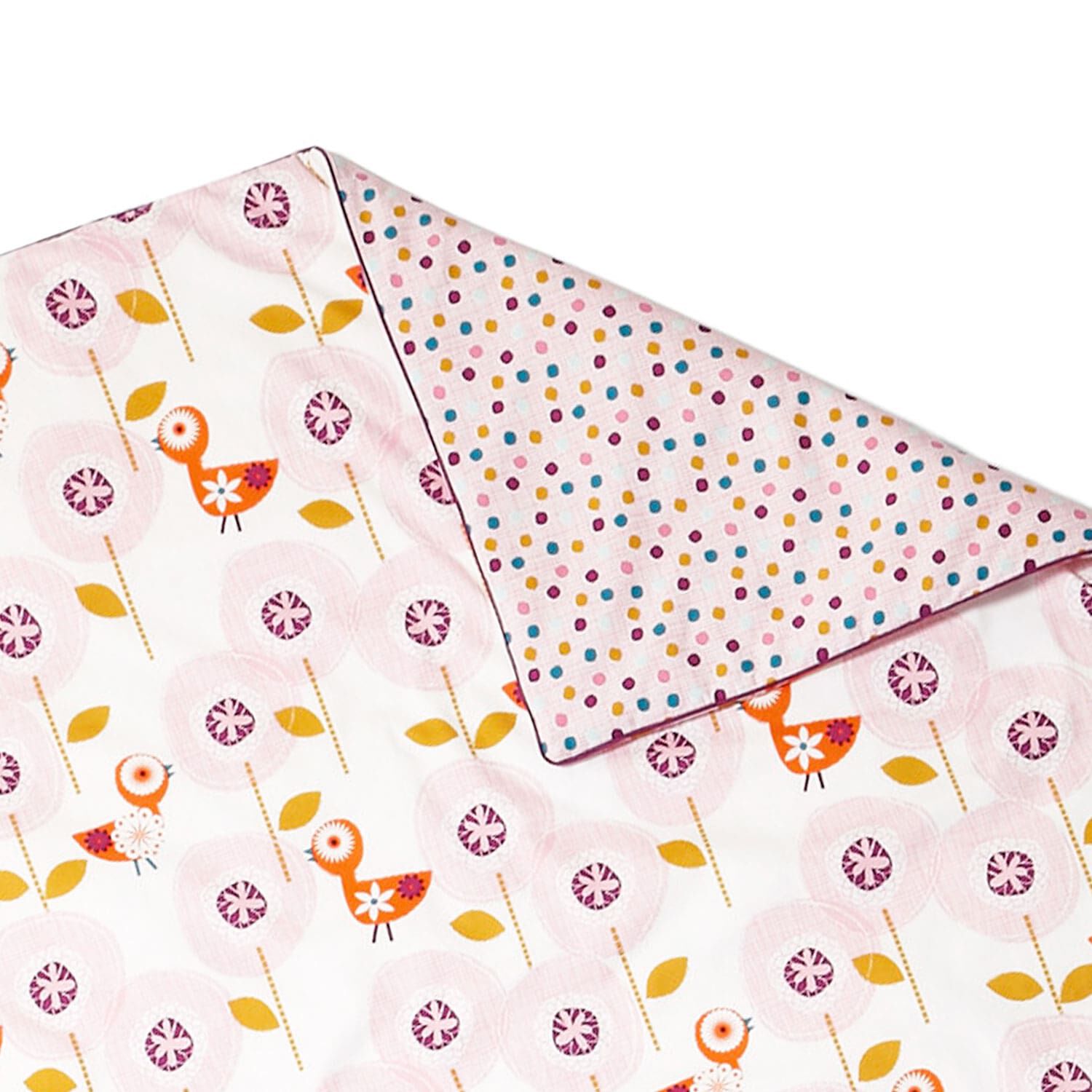 Patternology (bird) - Cotbed Quilt image number 1.0