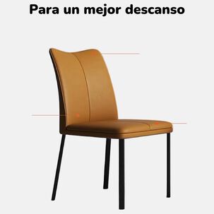 Pack 2 Sillas De Comedor Gris Seek By Lubabycas