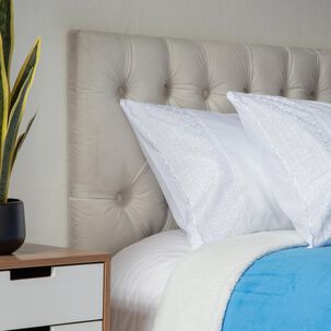 Frazada Sherpa Casaideal Liso / 2 Plazas