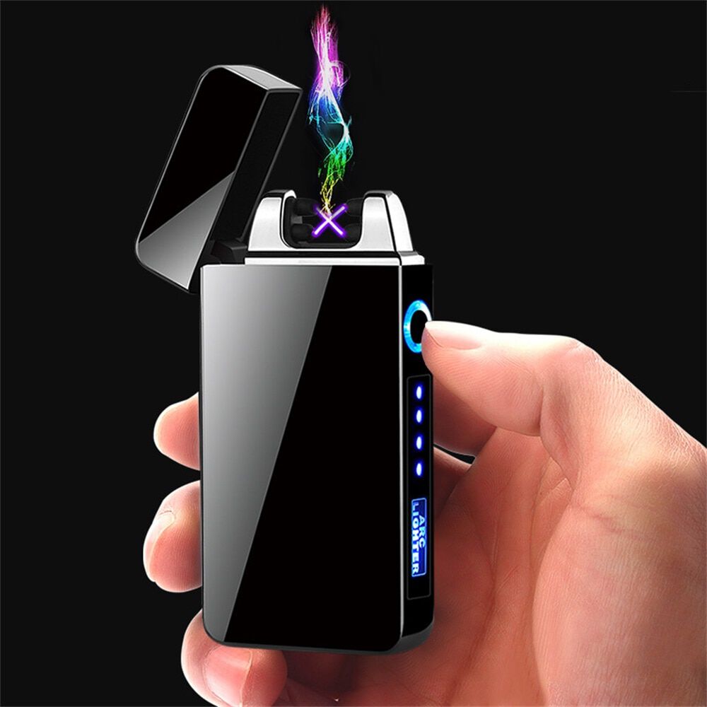 Encendedor Electrico Recargable Usb Laser Lighter Mechero Catalitico Plasma Antiviento image number 6.0