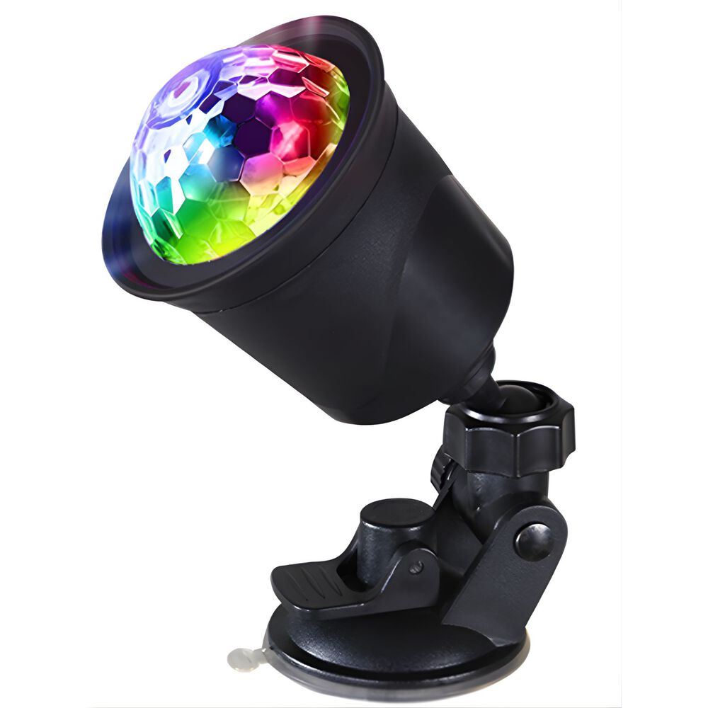 Luz Disco Rgb Auto Sensor Musica Usb-c Recargable - Ps image number 0.0