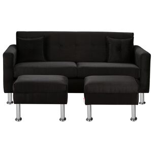 Sofá Bodevir New Retro / 3 Cuerpos + 2 Pouf