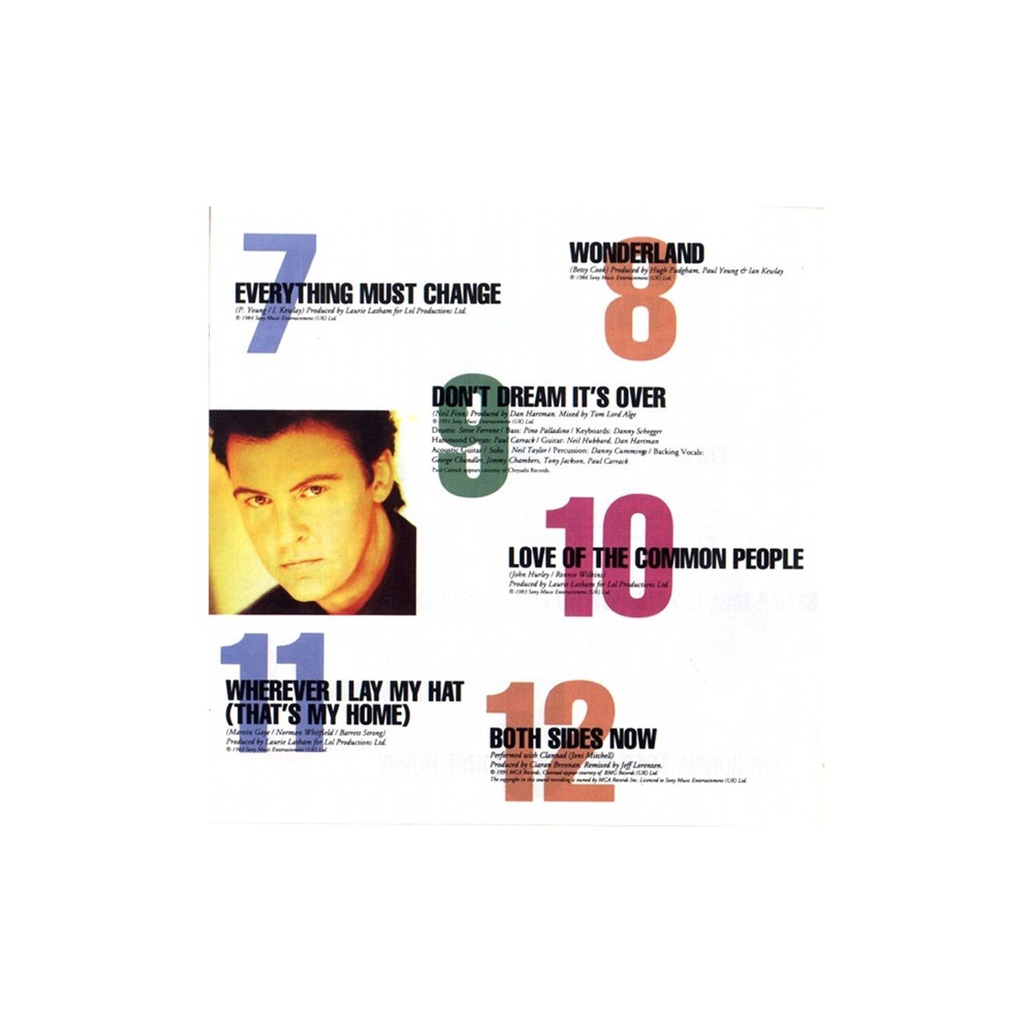 Paul Young - From Time To Time: Singles Collection | Cd image number 5.0