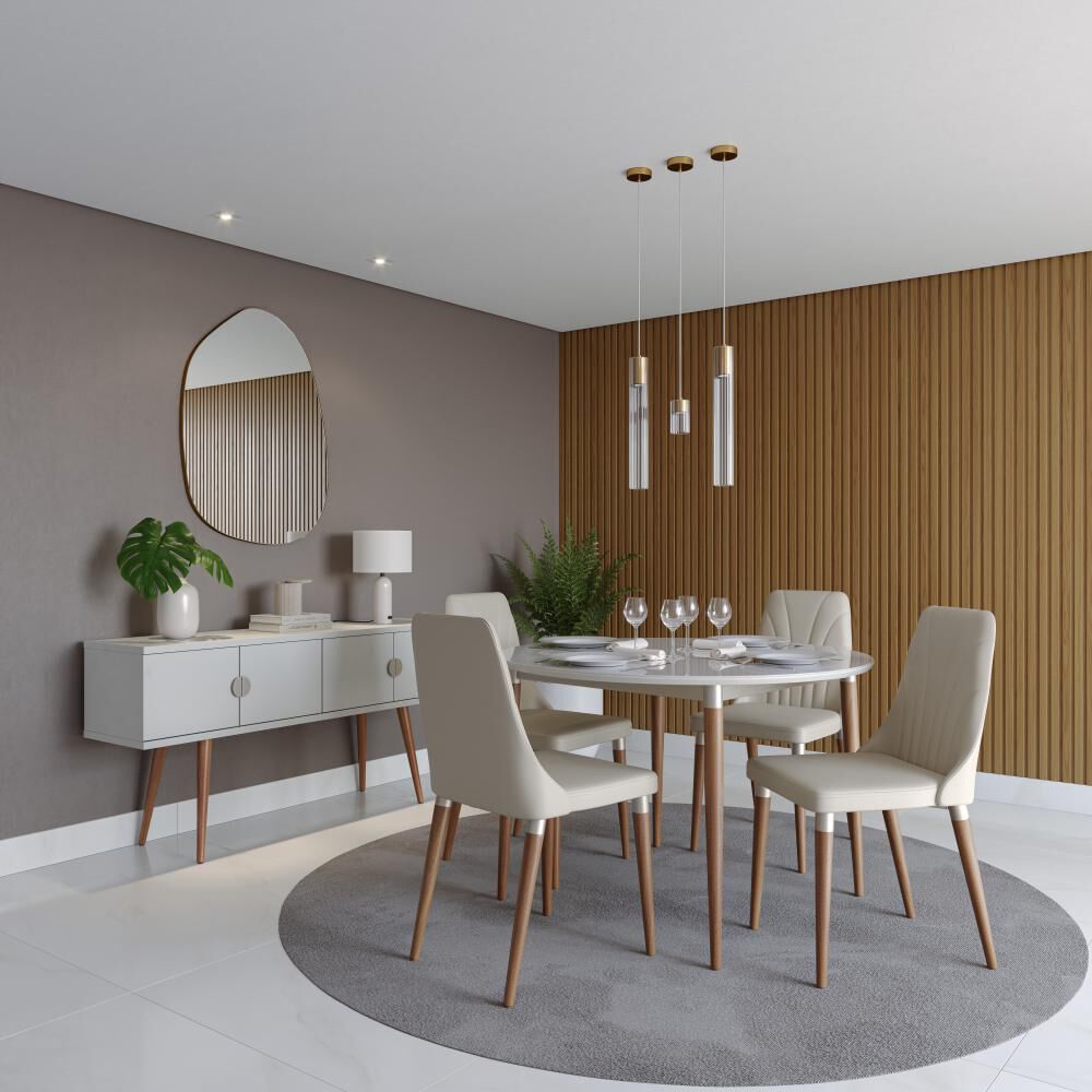 Juego De Comedor Decocasa Abbey image number 4.0