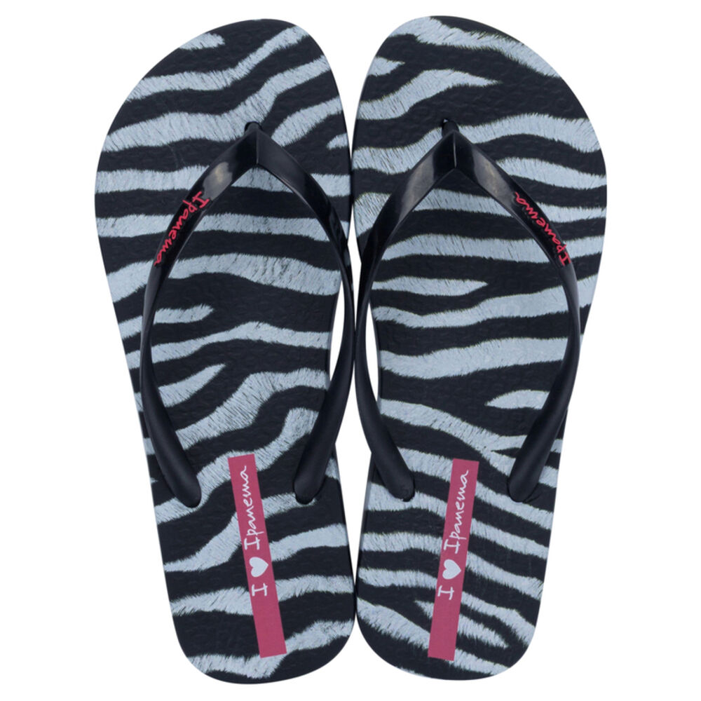 Sandalia Mujer Rosa/negro Trendy Print Ipanema image number 0.0