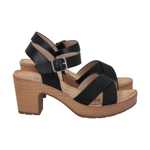 Sandalia Mujer Trini Negro Police