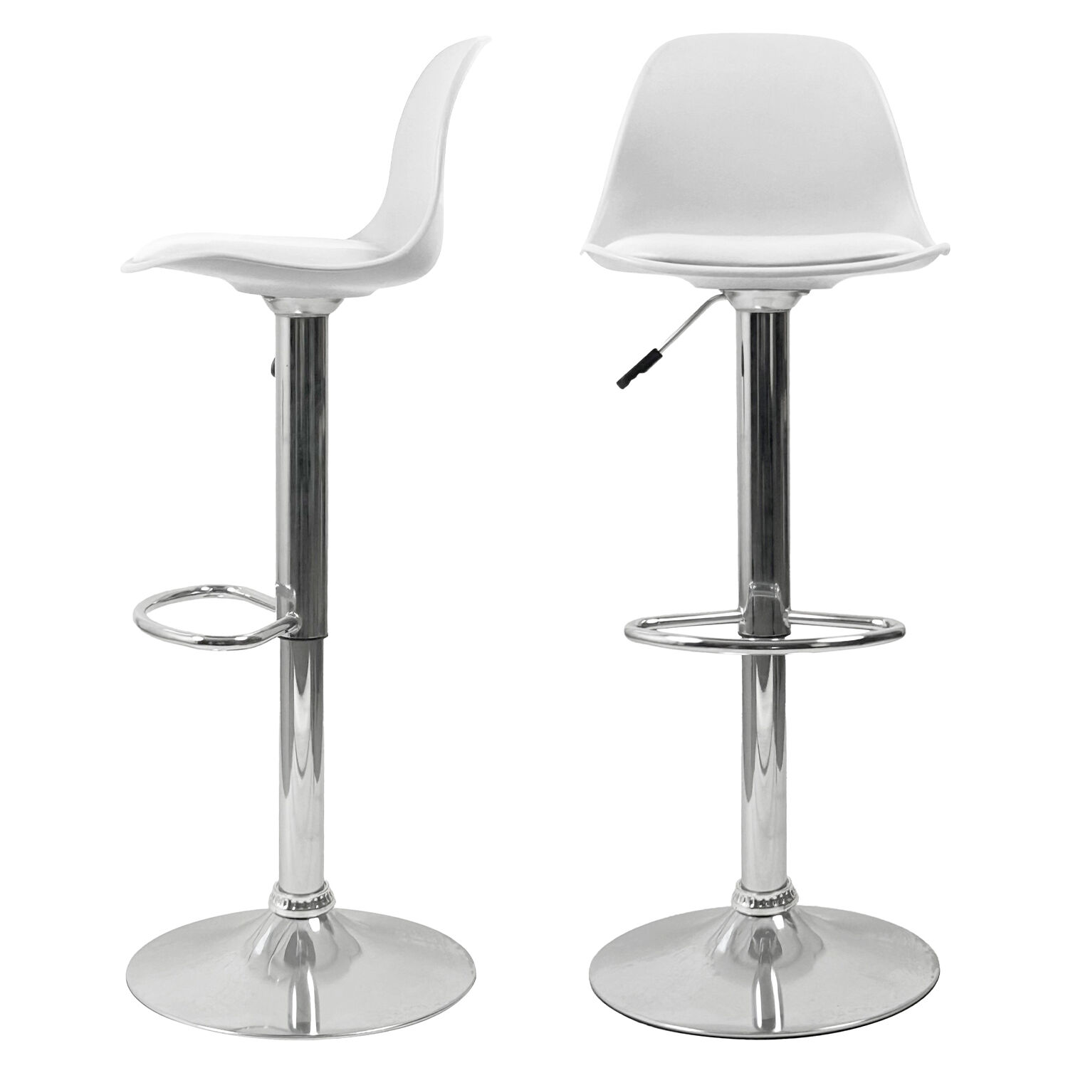 Pack 2 Silla Alta Bar Orlando T Blanco image number 0.0