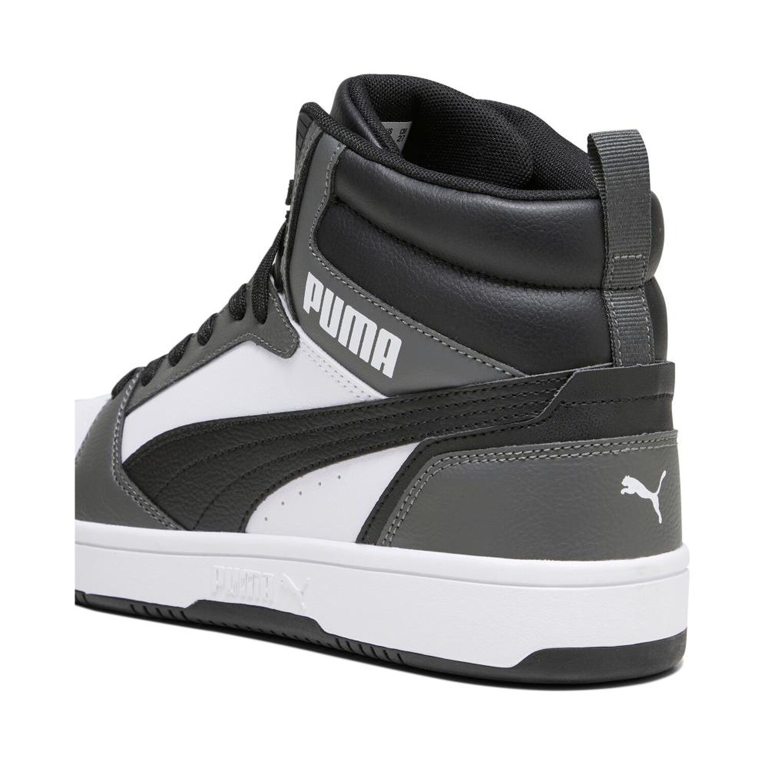 Zapatilla Urbana Hombre Puma Rebound V6 Negro/gris image number 4.0