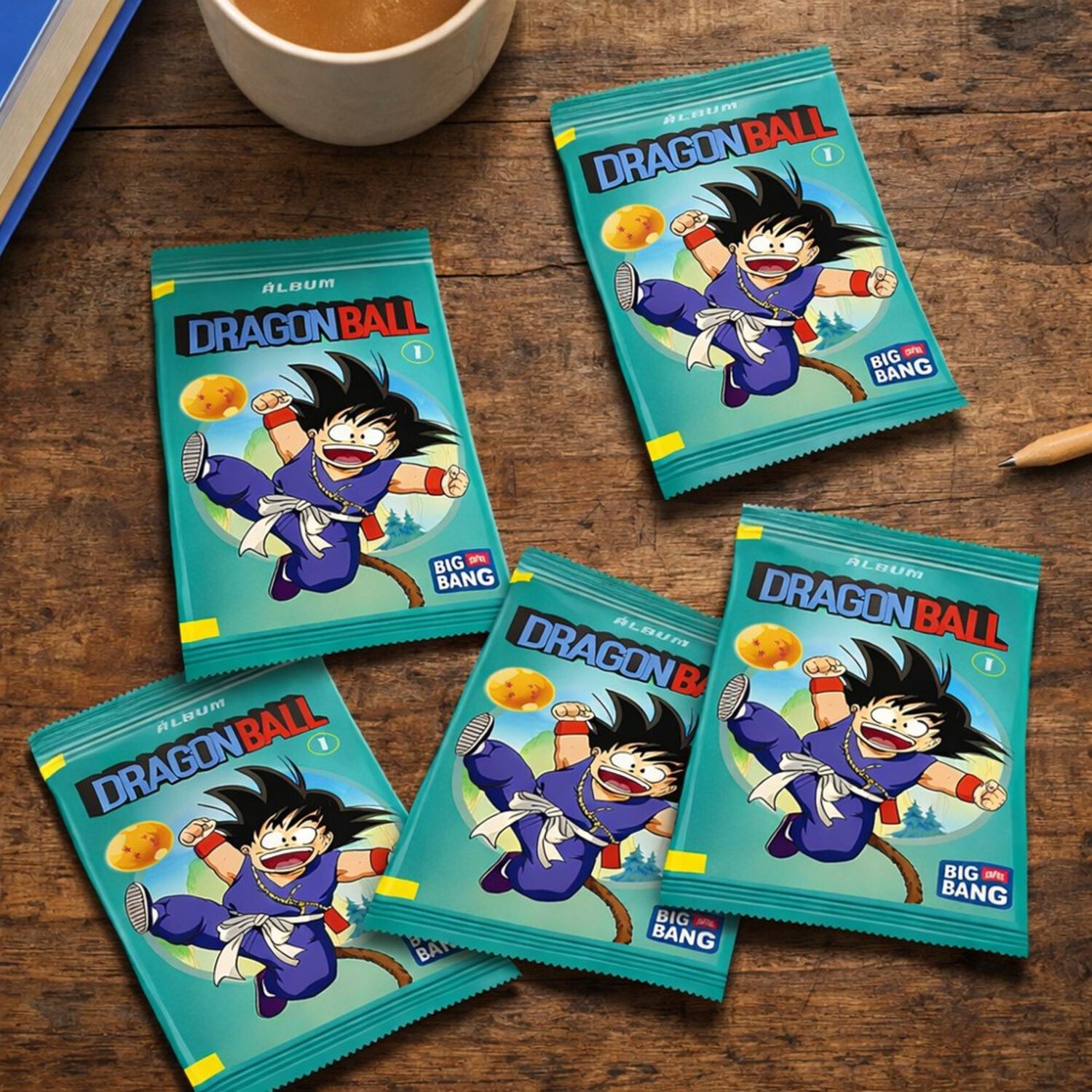 Pack De 5 Sobres Dragon Ball Saga De Pilaf image number 5.0