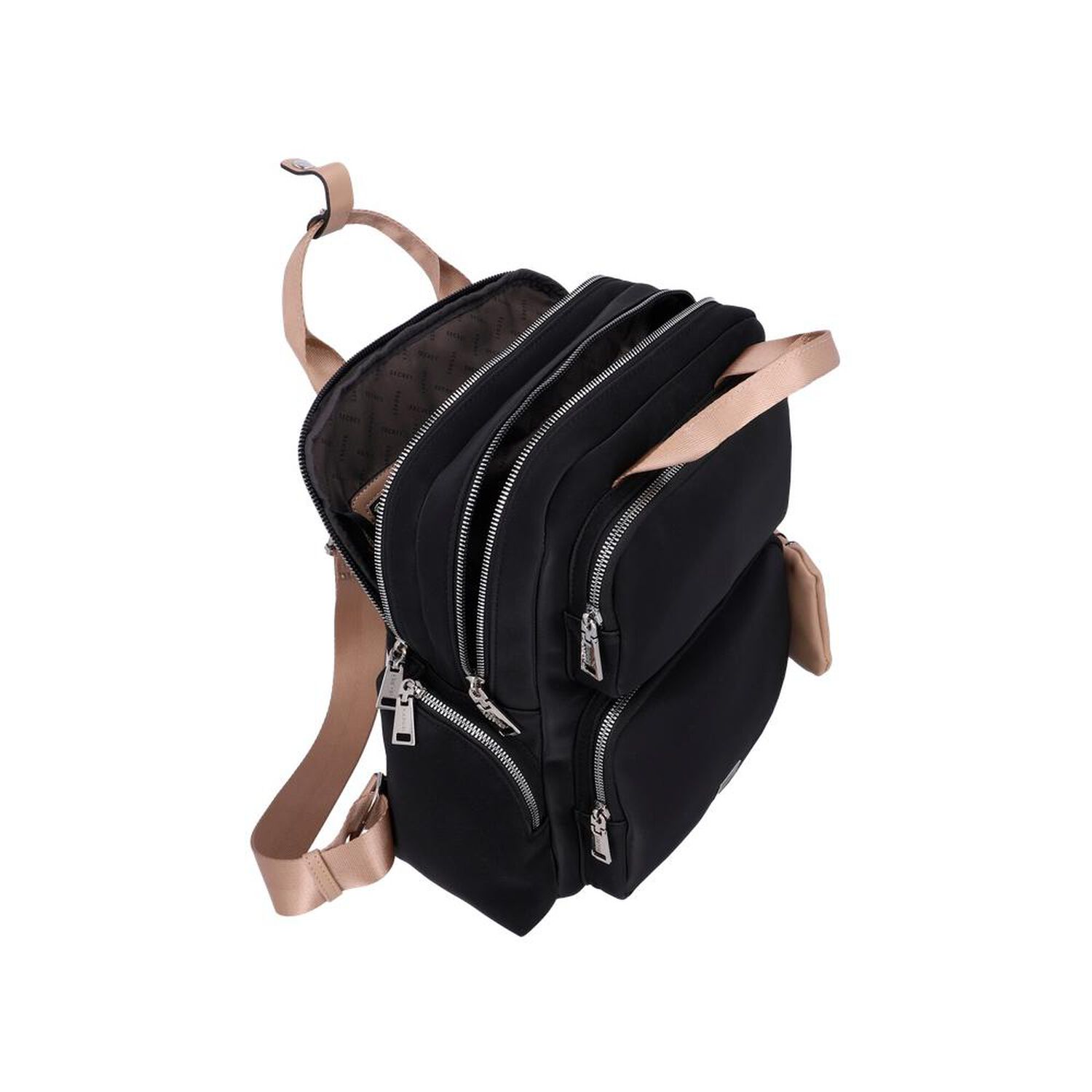 Mochila Secret Orlando St6 M Negro image number 3.0