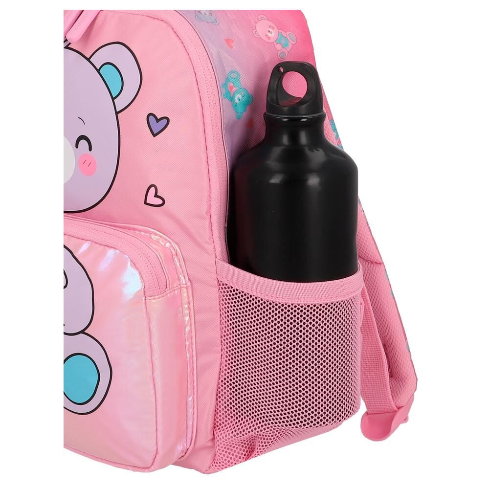 Mochila Xtrem Play-time 6xt Oso Rosado image number 5.0