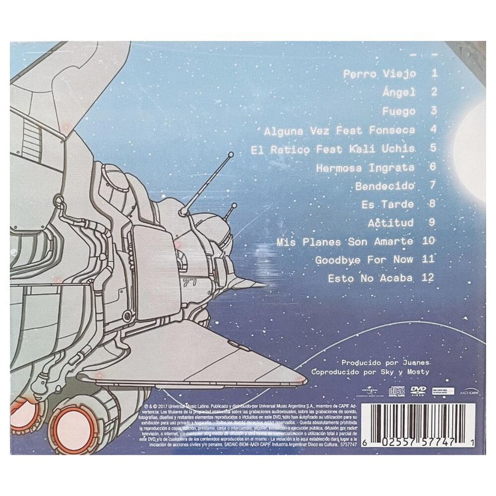 Juanes - Mis Planes Son Amarte (cd+dvd) | Cd image number 1.0
