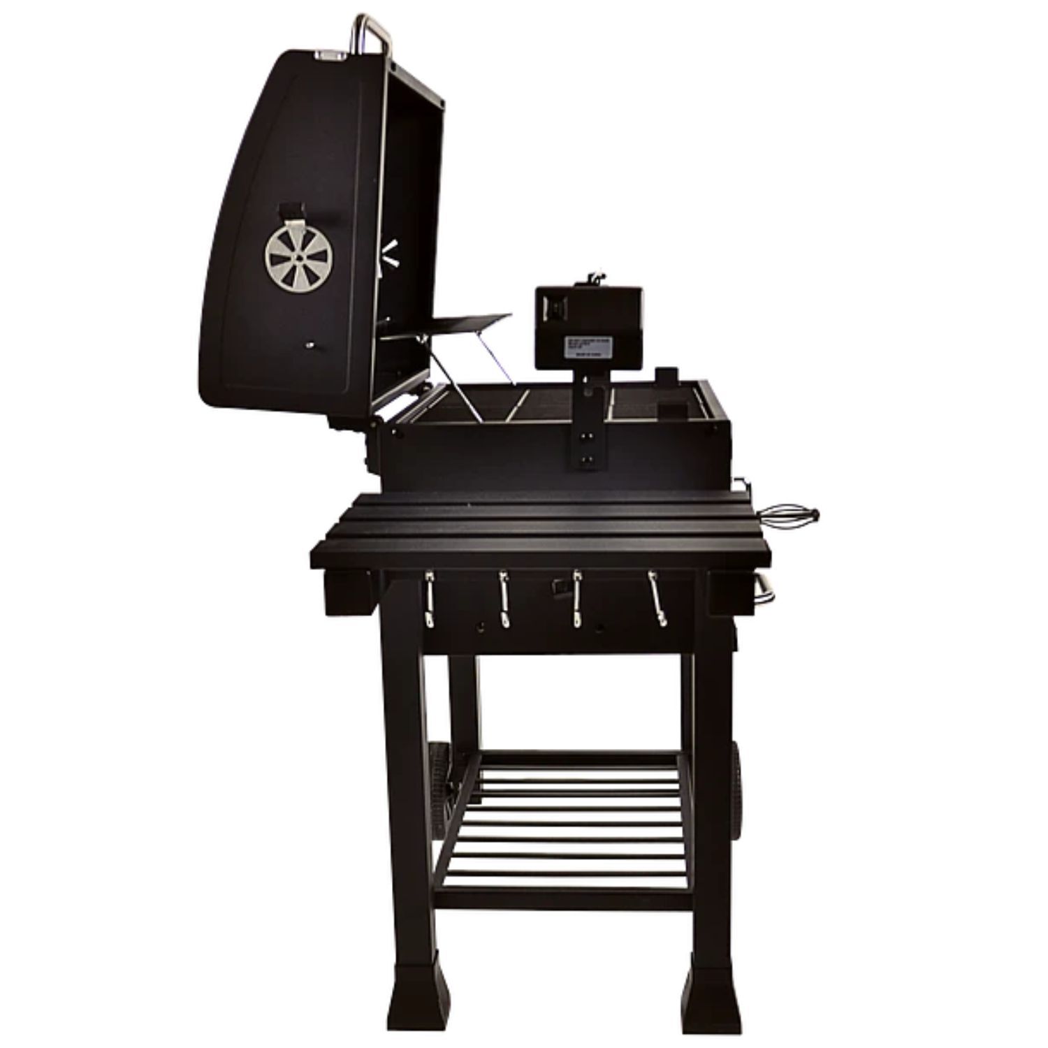 Parrilla A Carbon Con Spiedo Wayu Ruedas Bbq Grill Asados image number 2.0
