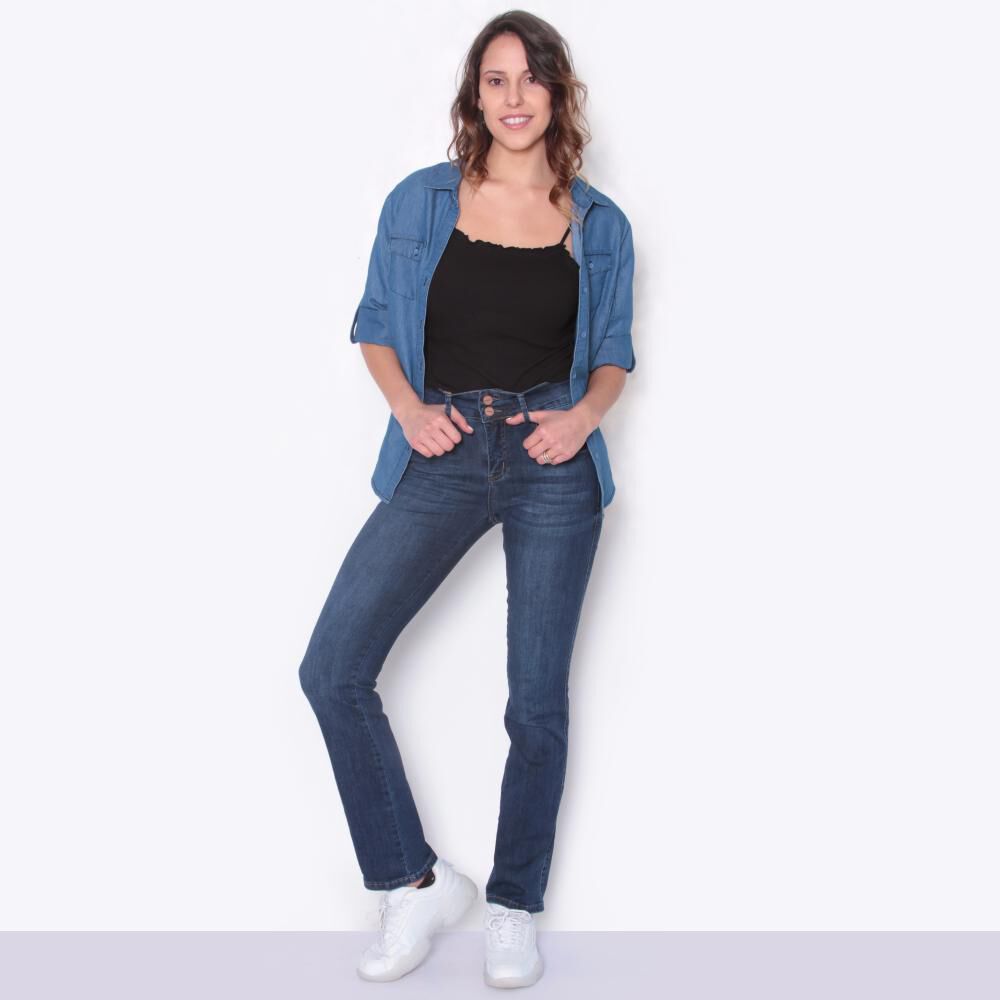 Jeans Mujer Straight Wados image number 4.0