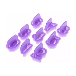 Cortador Alfab&eacute;tico 40 Piezas Para Reposteria