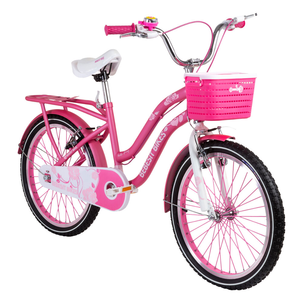 Bicicleta Infantil Queen Aro 20 Rosada Bebesit image number 0.0