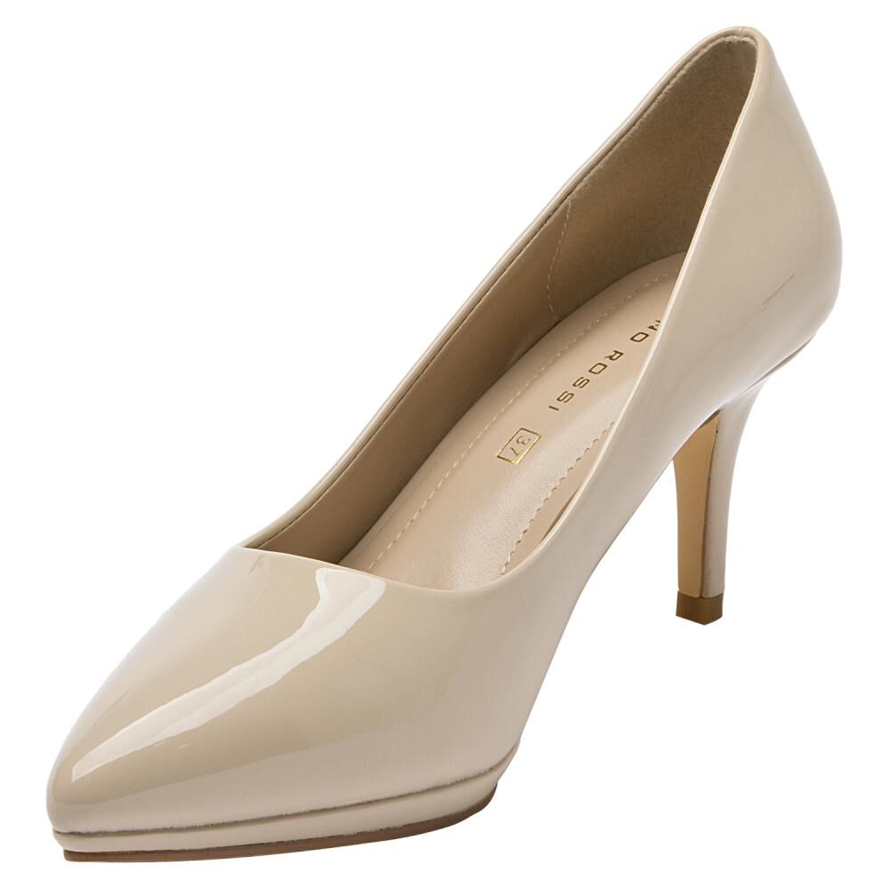 Zapato De Vestir Mujer Bruno Rossi Beige image number 2.0