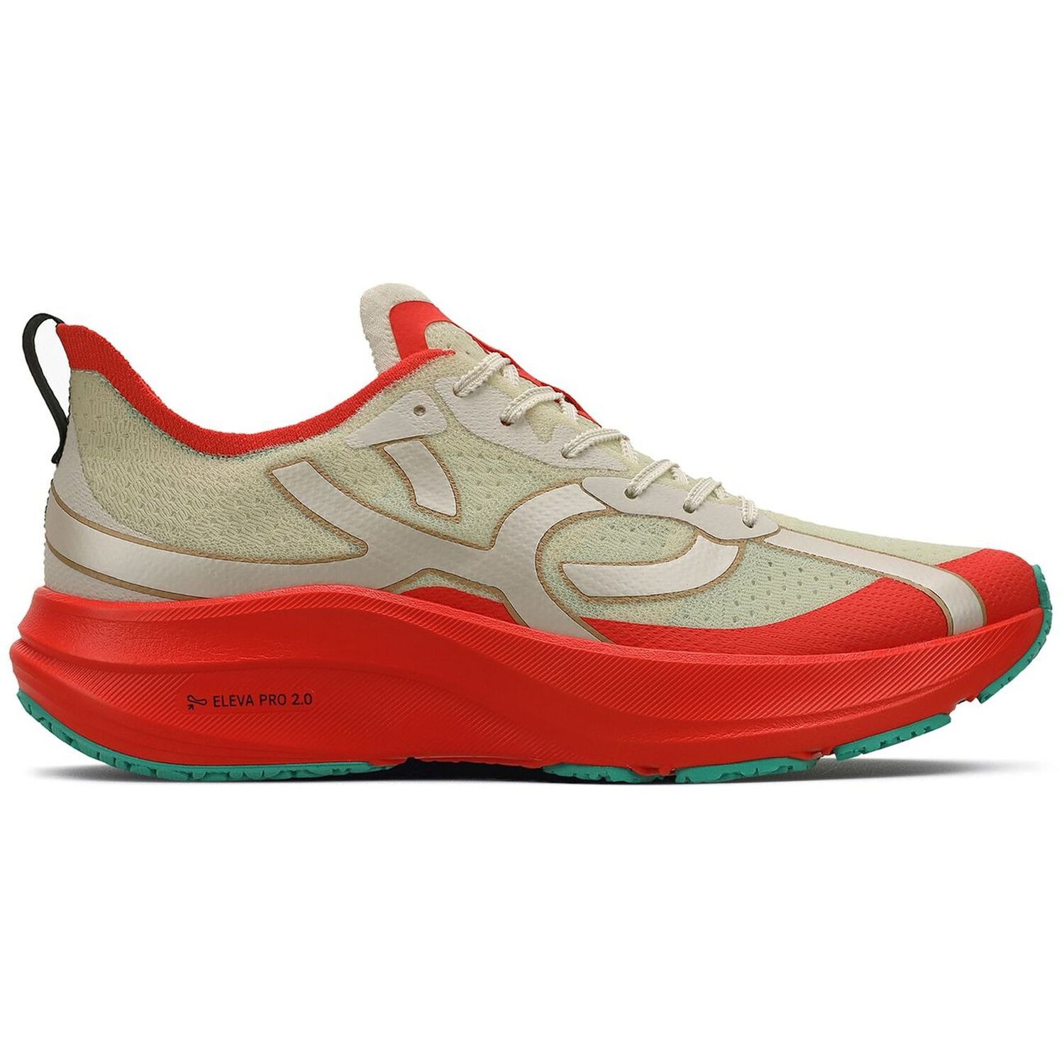 Zapatilla Running Mujer Corre 4 Celeste/rojo/arena image number 0.0