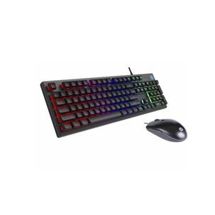 Kit Teclado Y Mouse Retroiluminado Gamer Modelo Hp Km300f