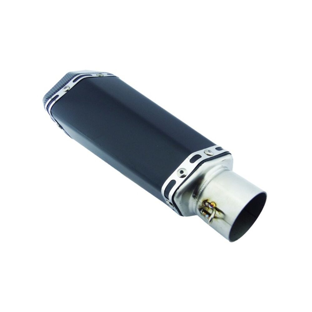 Tronador Para Moto Gpr Boca Carbon 33cm Con Silenciador 2 Colores En Caja image number 2.0