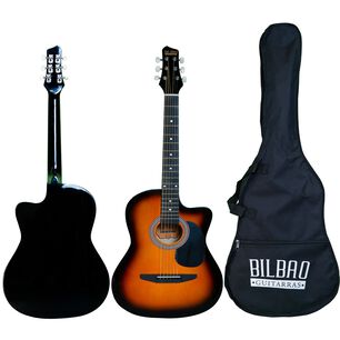 Guitarra Ac&uacute;stica Bilbao Bil-38c-sb + Funda
