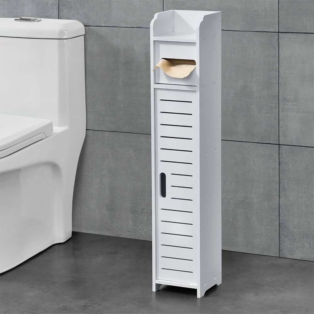 Estante Organizador De Ba&ntilde;o Color Blanco 80x15x15cm image number 1.0