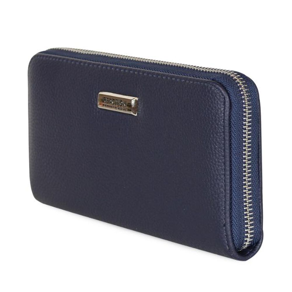 2 Billeteras De Mujer Calixta Negra Y Azul Kenneth Cole image number 3.0