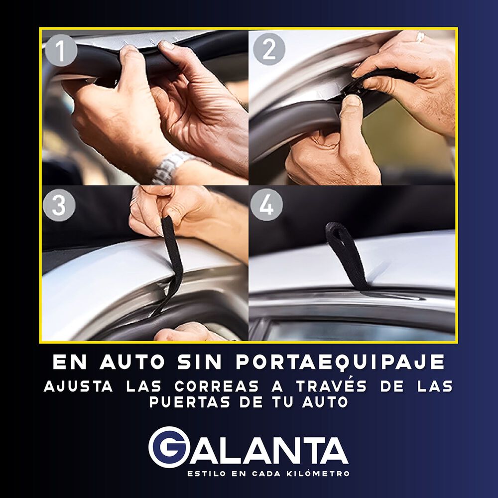 Bolso Porta Equipaje Techo Galanta Auto 550l Impermeable image number 2.0